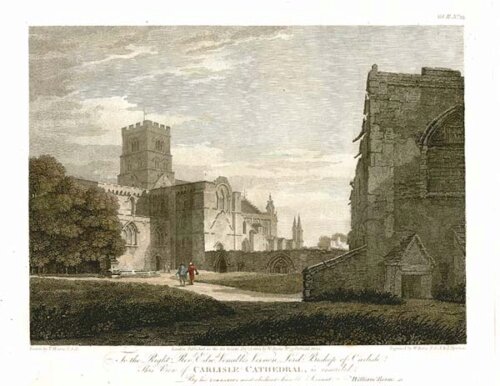 Carlisle Cathedral (antique print)