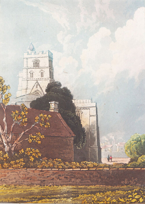 Carlisle Cathedral (antique print)
