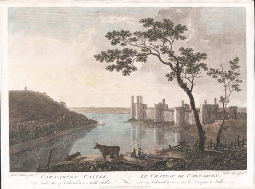 Carnarvon Castle - Le Chateau de Carnarvon.