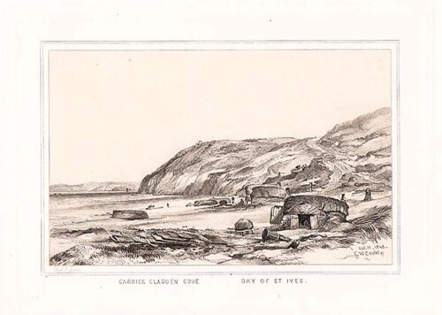 Carrick Cladden Cove Bay of St Ives