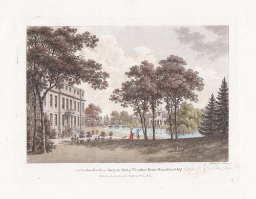 Carshalton House in Surry the Seat of Theodore Henry Broadhead Esq