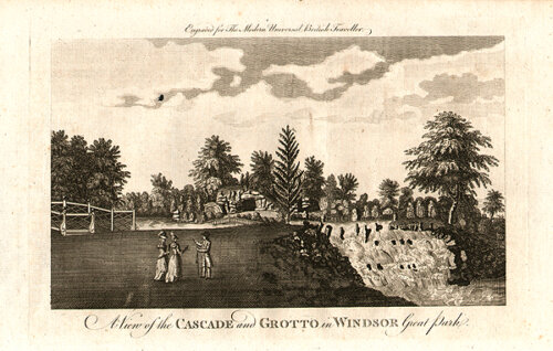 A View of the Cascade and Gtotto in Windsor Great Park