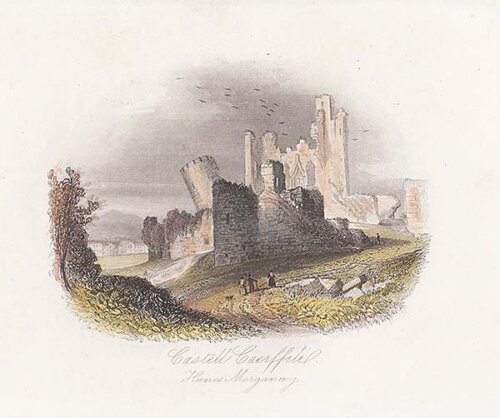 Castell Caerffili Hanes Morganwg 
