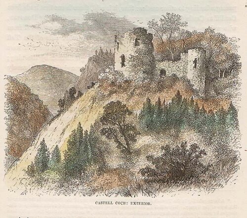 Castell Coch  Exterior