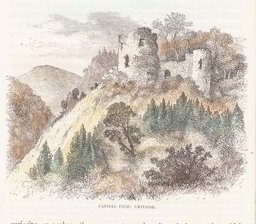 Castell Cock : Exterior
