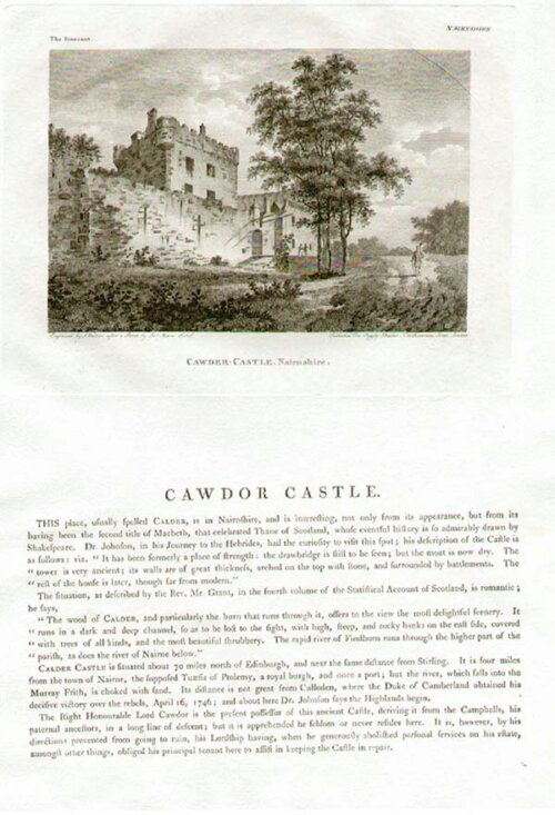 Cawdor Castle Cawder - Castle