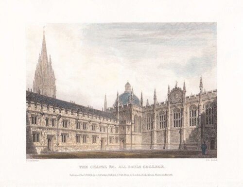 The Chapel etc. All Souls College