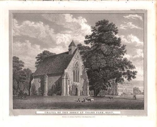 Chapel of the Abbey in Thame Park Oxon