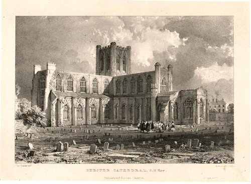 Chester Cathedral  SE View