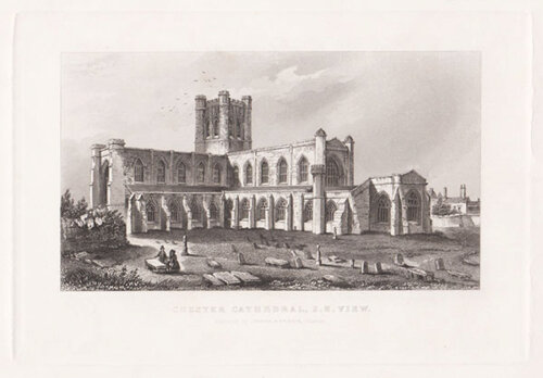 Chester Cathedral SE View 