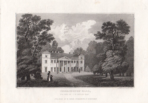 Chillington Hall  -  The Seat of T W Giffard Esq