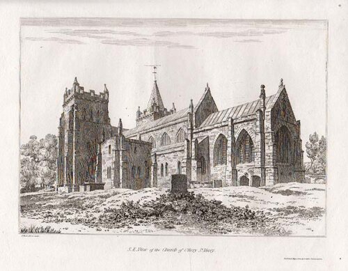 SE view of the Church of Ottery St Mary