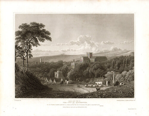 North East view of the City of Winchester
