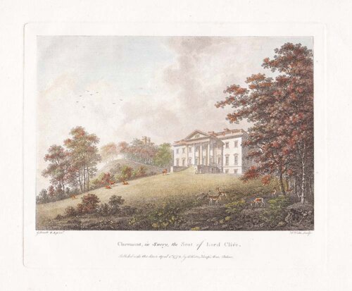 Claremont in Syrry the Seat of Lord Clive 