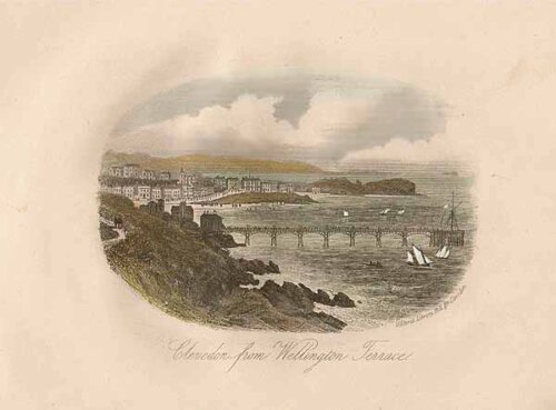 Clevedon from Wellington Terrace