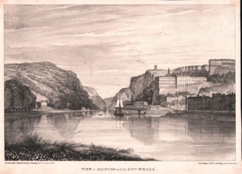 View of Clifton and the Hot-Wells.