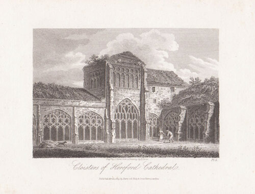 Cloisters of Hereford Cathedral 