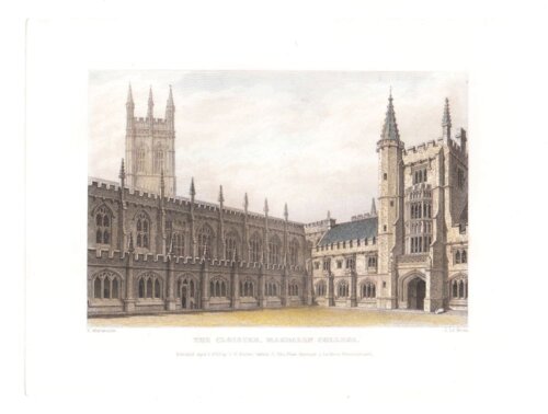 The Cloisters, Magdalen College.
