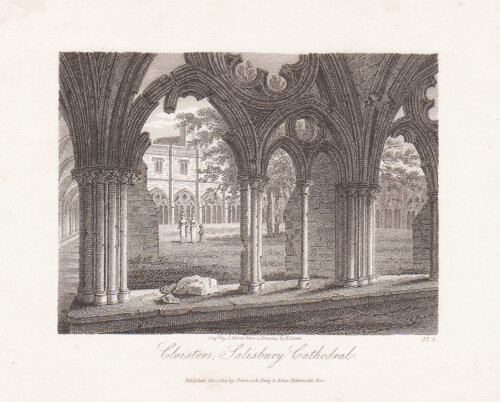 Cloisters Salisbury Cathedral 