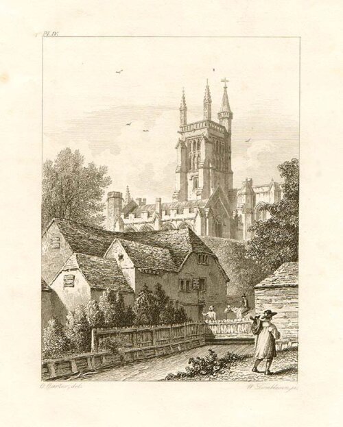 The College Tower Library and Mill