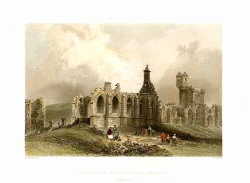 Corsregal Abbey near Maybole Ayrshire