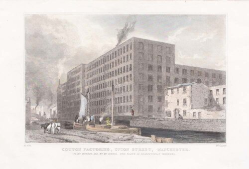 Cotton Factories, UUnion Street, Manchester.