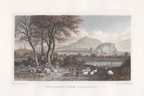 Edinburgh, frpm Craigleith.
