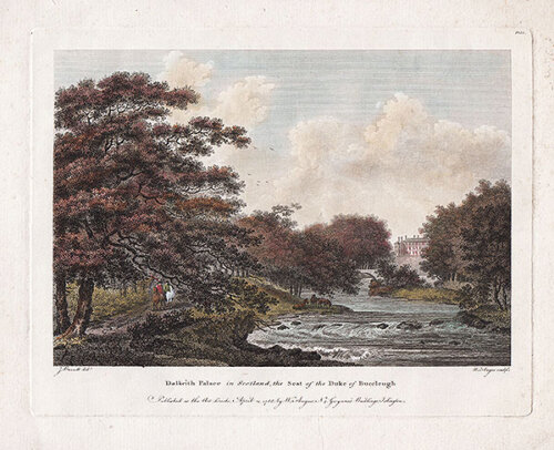 Dalkleith Palace in Scotland the Seat of the Duke of Buccleugh