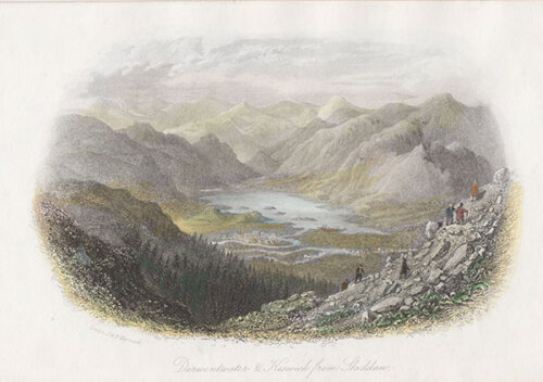 Derwent Water & Keswick from Skiddaw