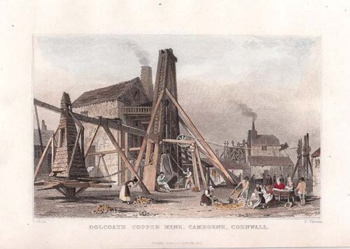 Dolcoath Copper Mine Camborne Cornwall