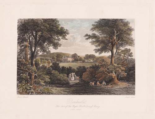Donibristle  The Seat of The Right Honble Earl of Moray Fife-shire