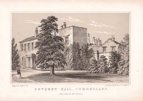 Dovenby Hall Cumberland  The Seat of Mrs Dykes
