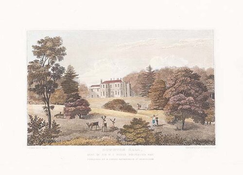 Downton Hall Seat of Sir WE Rouse Boughton Bart