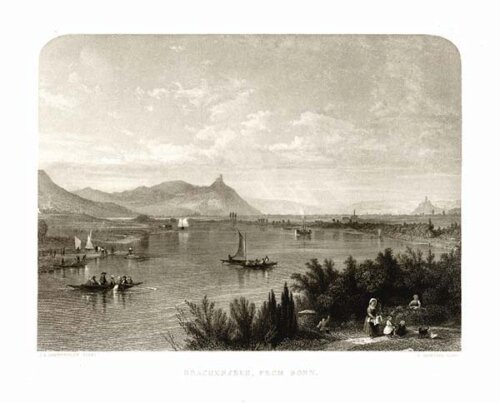 Drachenfels from Bonn