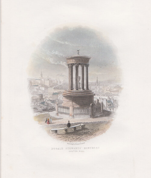 Dugald Stewart's Monument, Calton Hill.