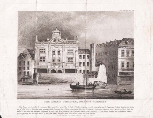 The Duke's Theatre, Dorset Gardens.
