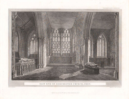 East End of Dorchester Church Oxon
