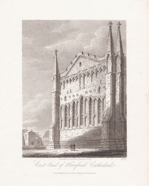East End of Hereford Cathedral 
