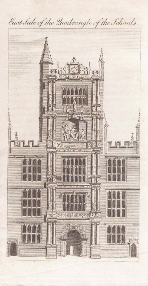 East Side of the Quadrangle of the Schools.