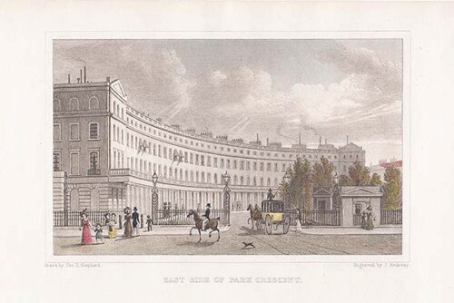 East Side of Park Crescent 