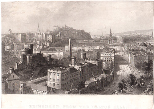 Edinburgh from the Calton Hill