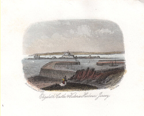 Elizabeth Castle & Victoria Harbour Jersey