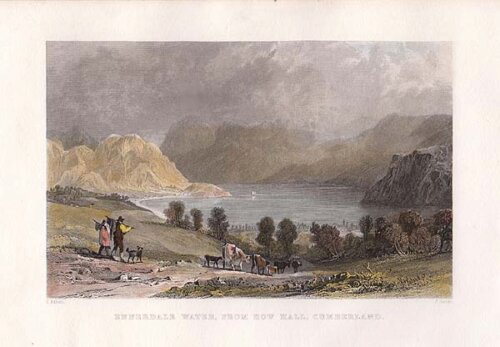 Ennerdale Water from How Hall Cumberland