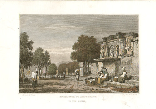 Entrance to Andernach on the Rhine