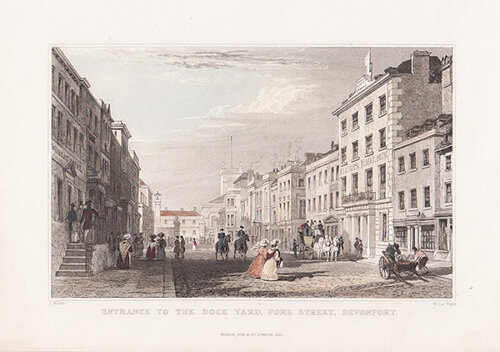 Entrance to the Dock Yard Fore Street Devonport 