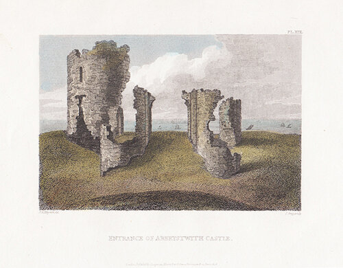 Entrance of Aberystwith Castle