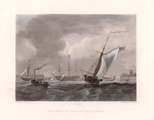 Entrance to Portsmouth Harbour