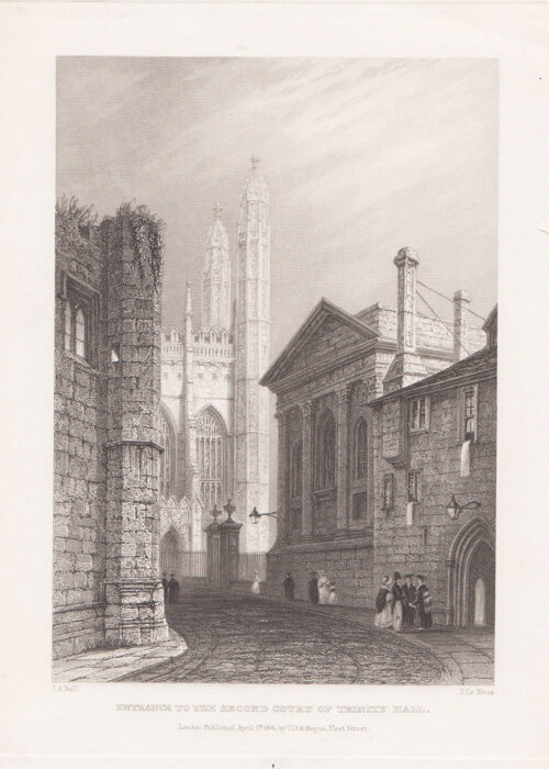 Entrance to the Second Court of Trinity Hall