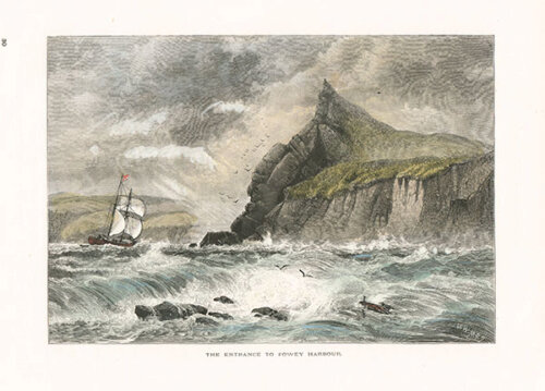 The Entrance to Fowey Harbour