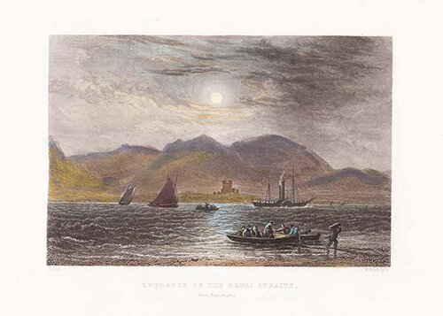 Entrance of the Menai Straits from Beaumaris